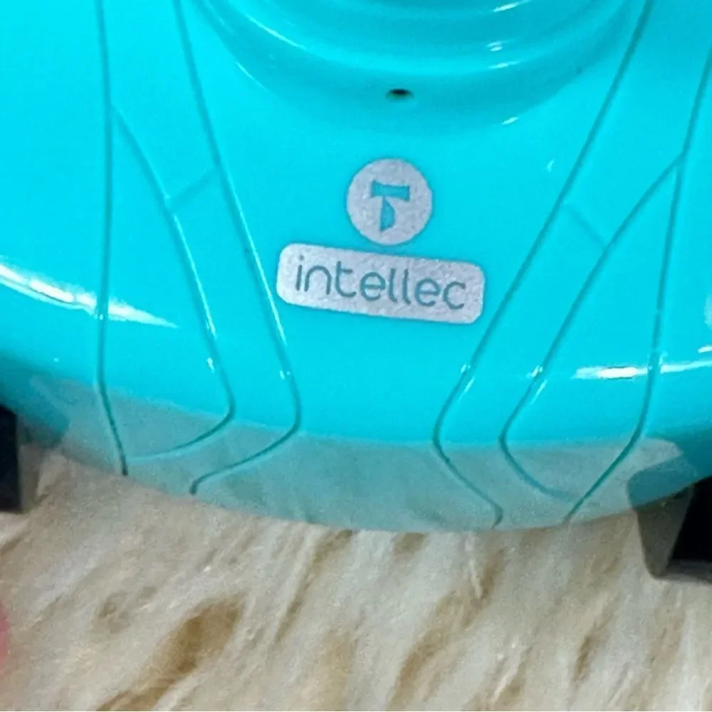 Interactive Turquoise and Black Robot Toy